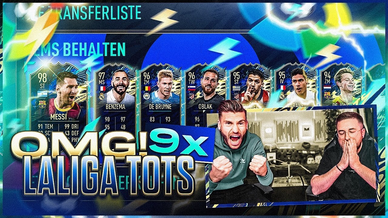 JAAA!! 96+ TOTS + 9x La Liga TOTS im Pack Opening  😳😱Timo Kassiert FETTES KARMA 😂 FIFA 21