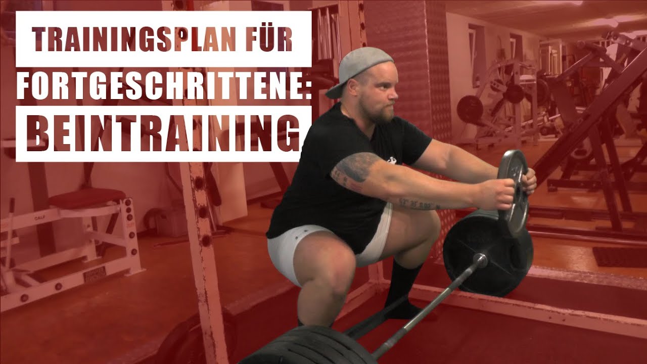 Trainingsplan f&uuml;r Fortgeschrittene: komplettes Beintraining und Spa&szlig; im Fitnessstudio