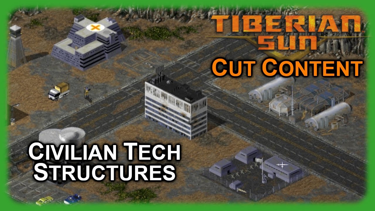 Civilian Tech Structures - Command & Conquer: Tiberian Sun - Cut Content