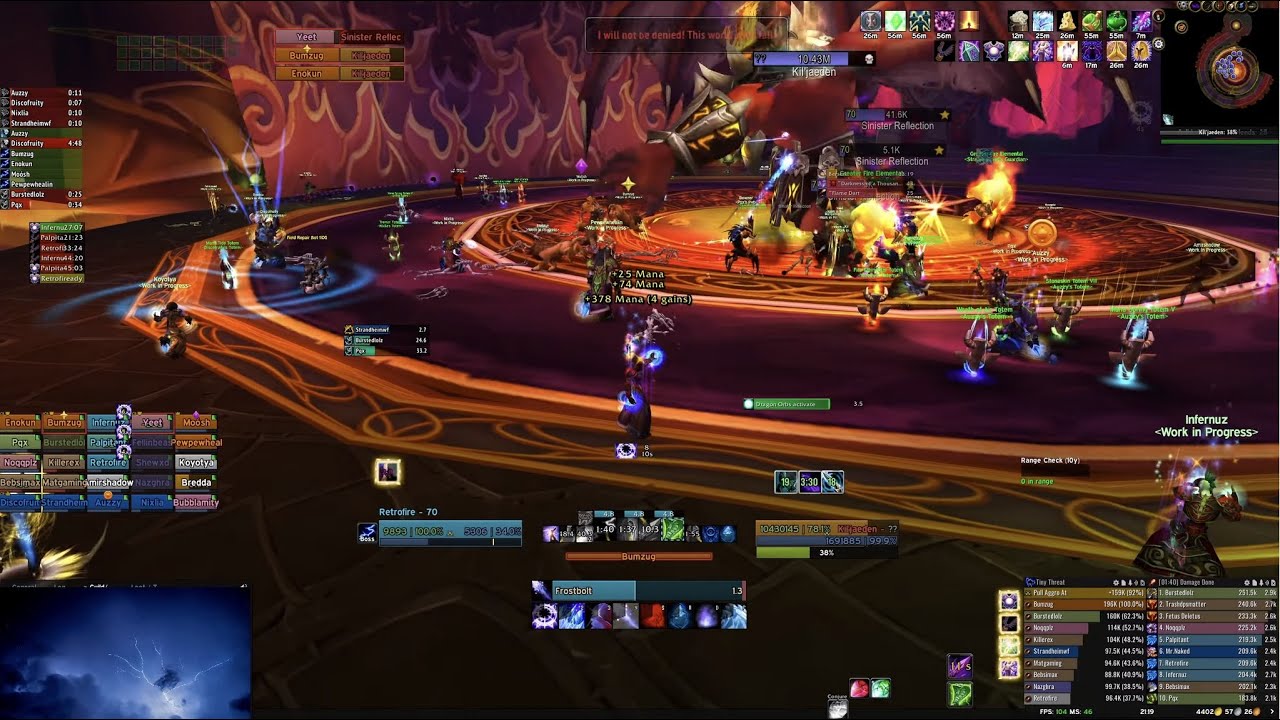 T6.5 Arcane mage POV, Sunwell Plateau raid