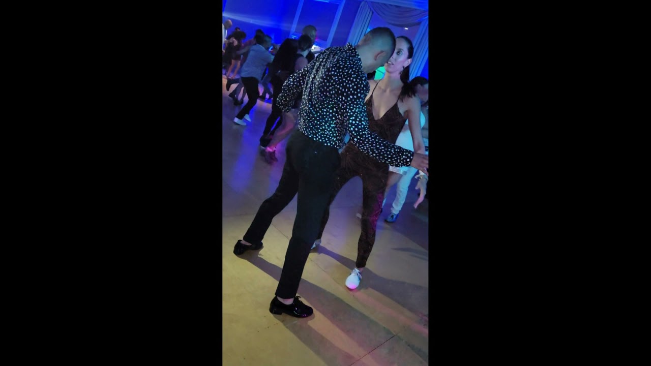 Doria Levit and Adolfo Indacochea Social Dancing!