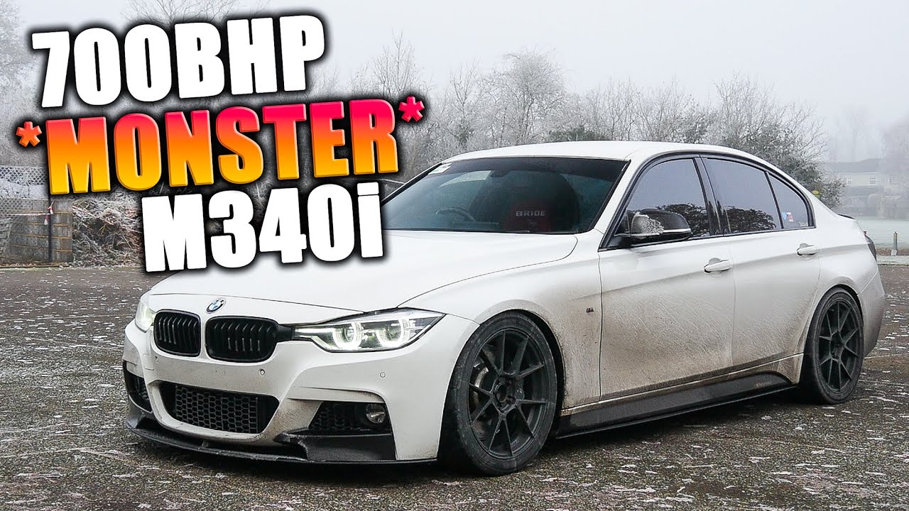 Этот *700 л.с.* M340i — МОНСТР по измельчению покрышек!