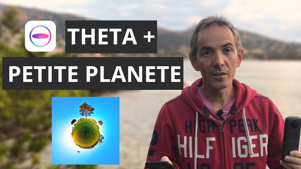 Comment créer un effet petite planète avec app Ricoh Theta +