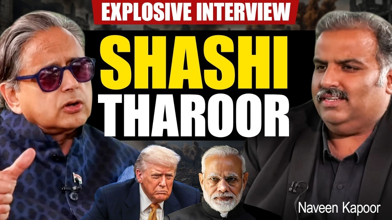 Shashi Tharoor’s Explosive Interview on Iran War, Oil Crisis, Kerala Politics & Sanju Samson