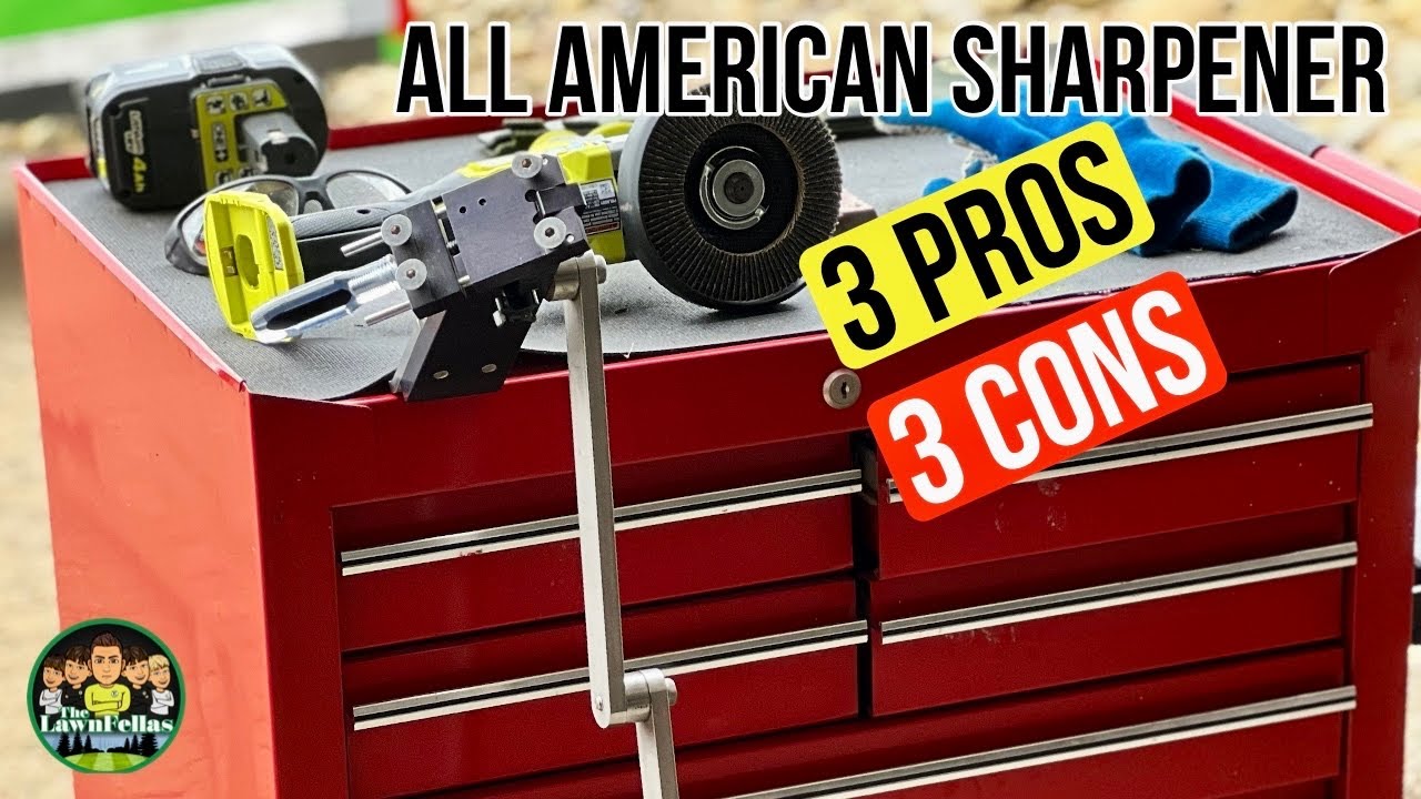 The All American Sharpener (Mower Blade Sharpening)