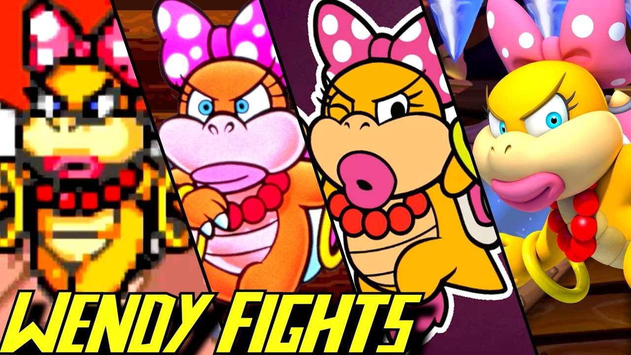 Evolution of Wendy O. Koopa Battles (1988-2017)