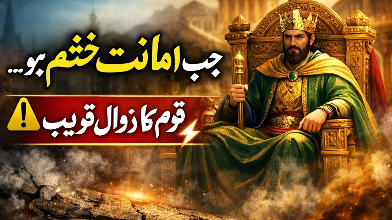 حضرت سلیمان علیہ السلام کے دور میں خیانت کیوں عام ہوئی؟ عبرتناک واقعہ | ایمان افروز بیان