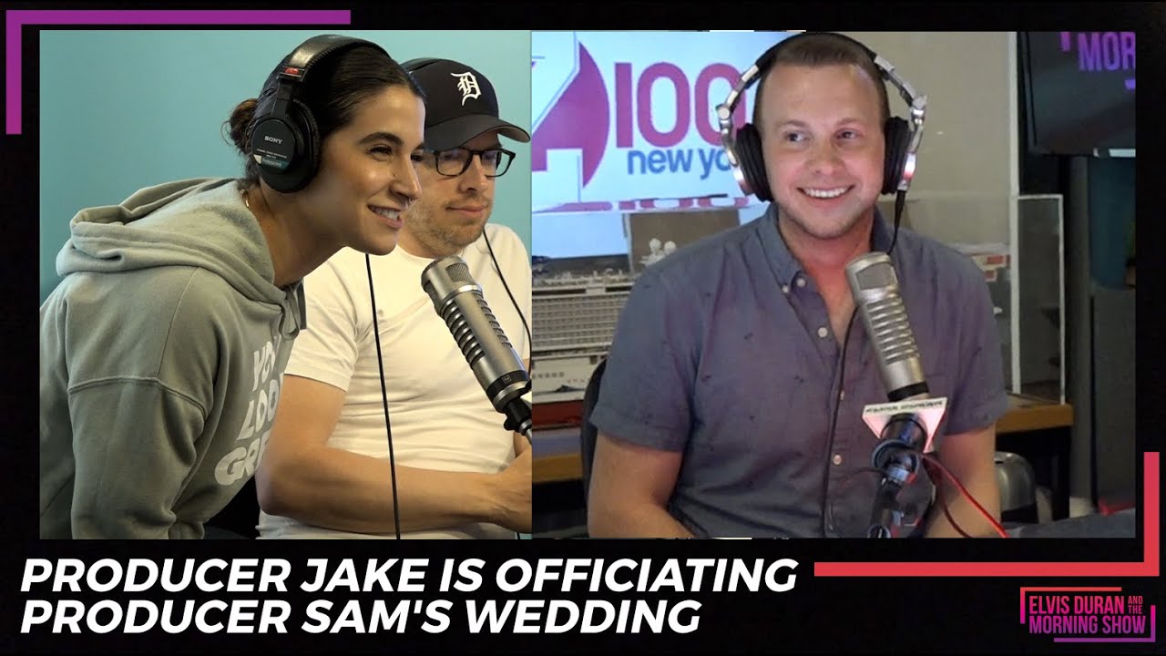 Producer Jake Is Officiating Producer Sam's Wedding | Around The Room