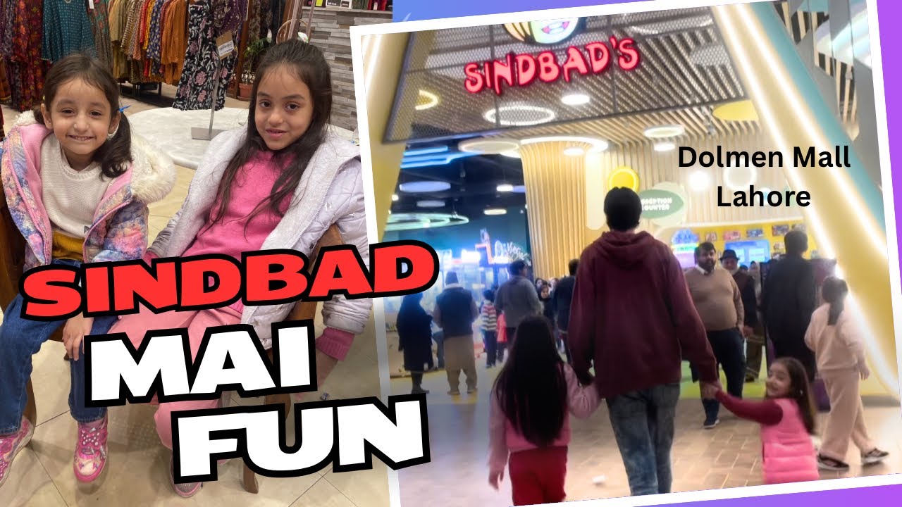 Sisters’ Fun Day at Sindbad Dolmen Mall Lahore | Thrills, Rides & Laughter | Sistrology 5M | Rajab