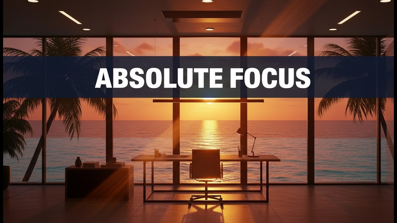 DEEP WORK — 1 Hour of Absolute Focus (Hyperfocus Mode)