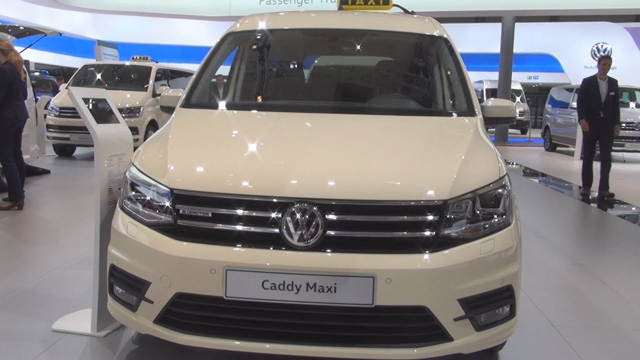 Volkswagen Caddy Maxi BlueMotion TGI Taxi (2017) Exterior and Interior