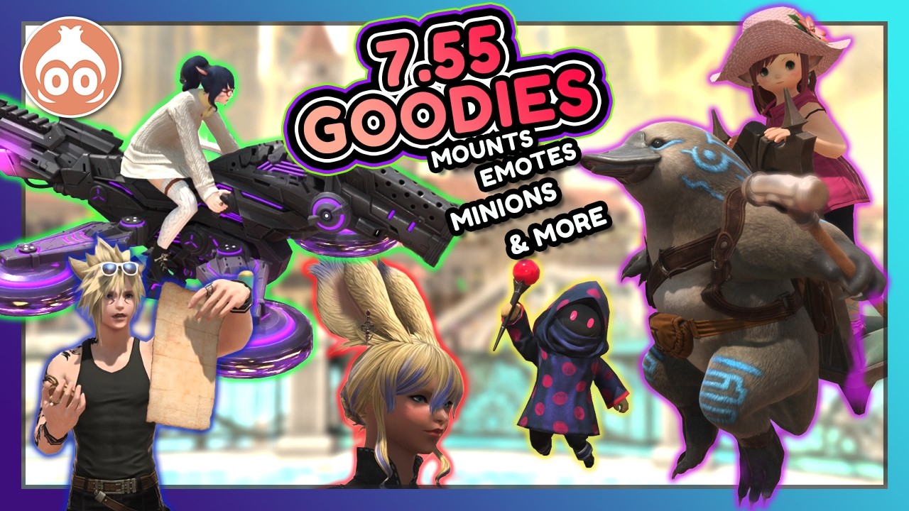 FFXIV | 7.55 GOODIES! & How to get them!