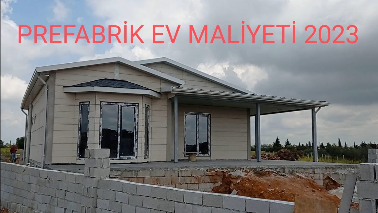 Prefabrik ev maliyeti 2023 | Prefabrik ev yapımı
