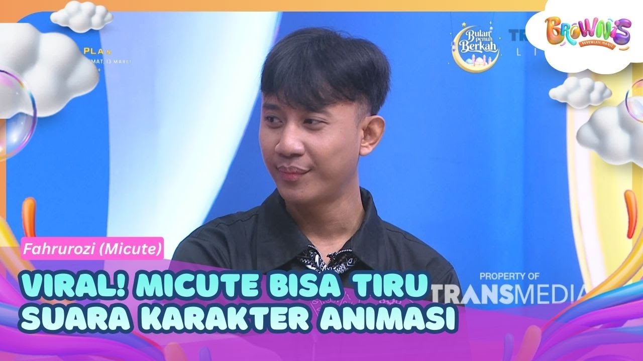 VIRAL! Micute Bisa Tiru Suara Karakter Animasi - BROWNIS (12/3/26) P2