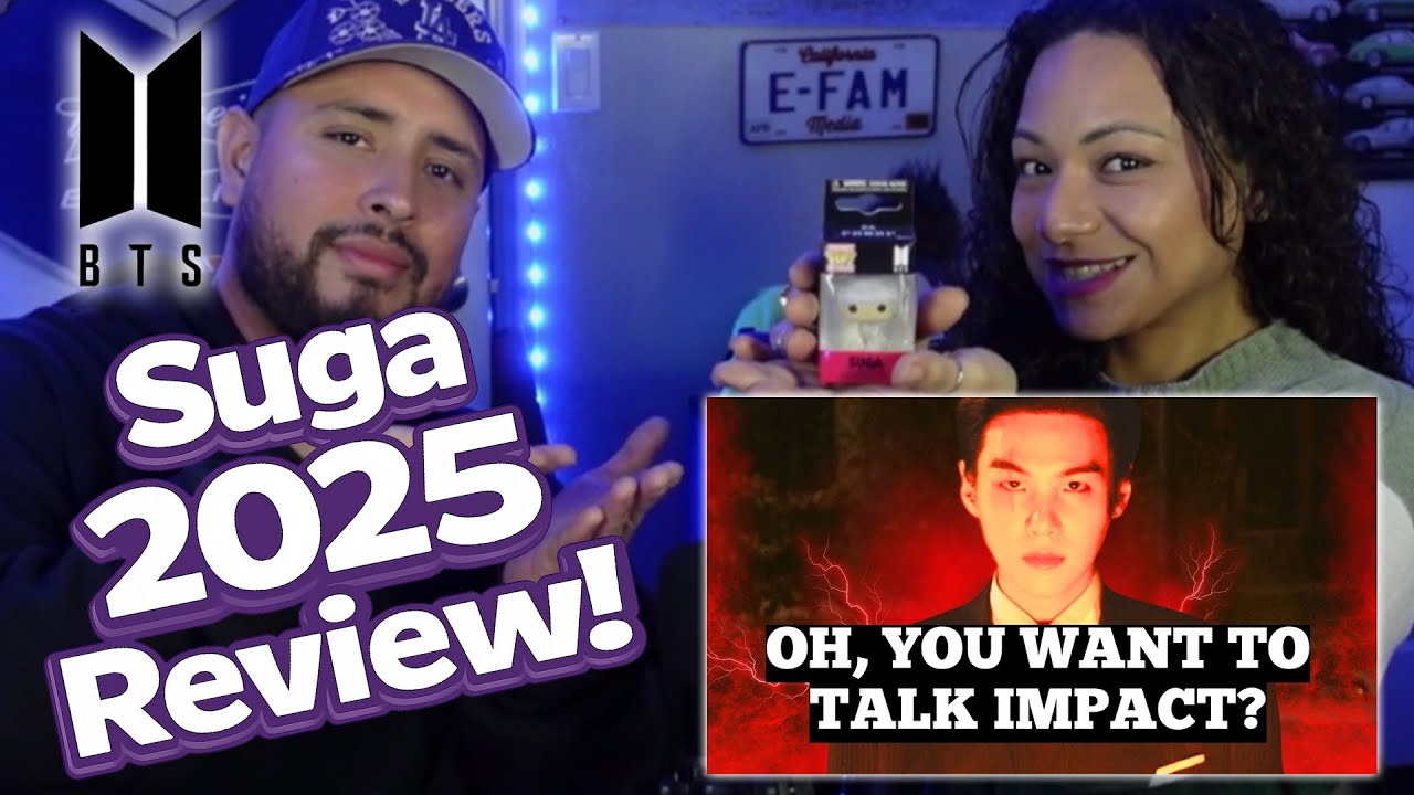 Reacting to #suga 2025 YEAR-END REVIEW: HE DID NO OTHER MUSICIAN IN THE WORLD HAS DONE by Asianeac!
