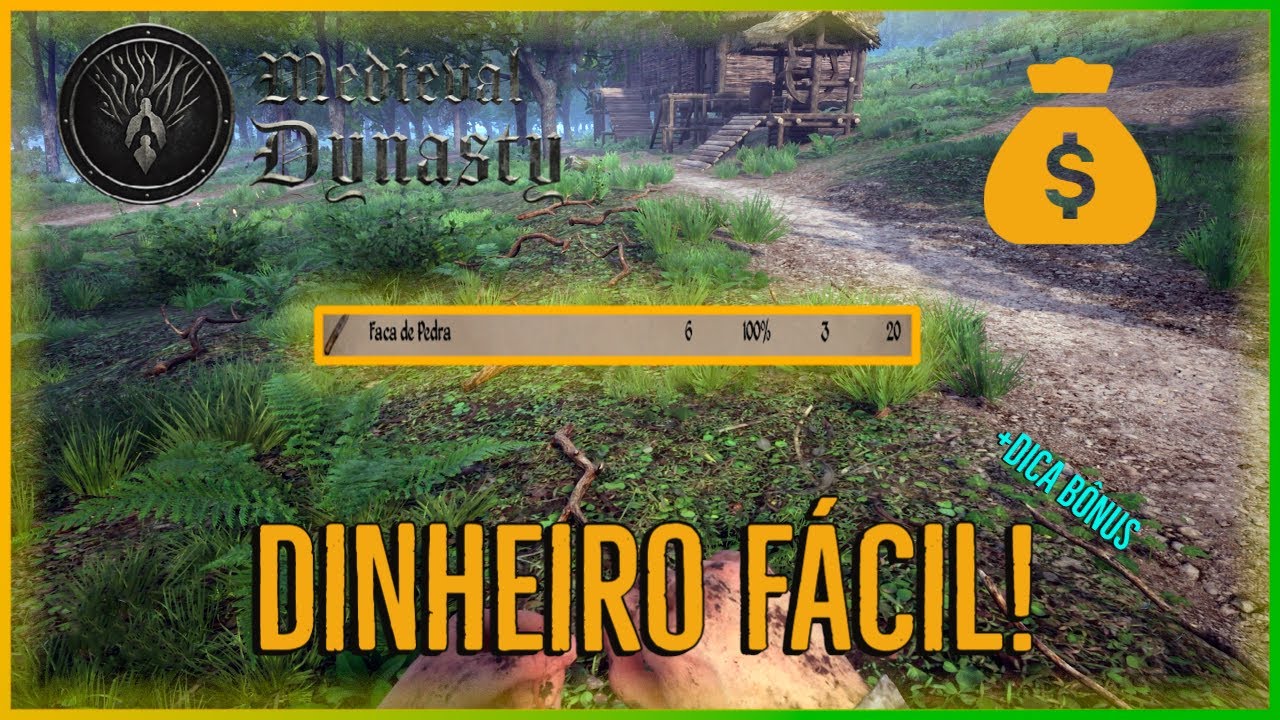 GUIA DEFINITIVO: COMO GANHAR DINHEIRO F&Aacute;CIL NO COME&Ccedil;O DO GAME MEDIEVAL DYNASTY!