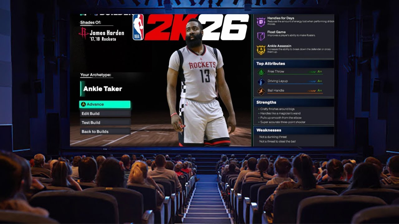 I Took My 2018 James Harden Build To The Theater!!!! (Best Iso Build In 2K26)