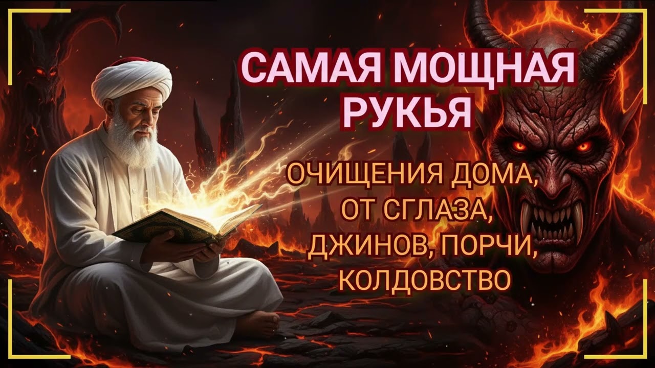 РУКЬЯ ДЛЯ ДОМА И СЕМЬИ 🏠 МОЩНАЯ ЗАЩИТА ОТ ДЖИННОВ И СГЛАЗА