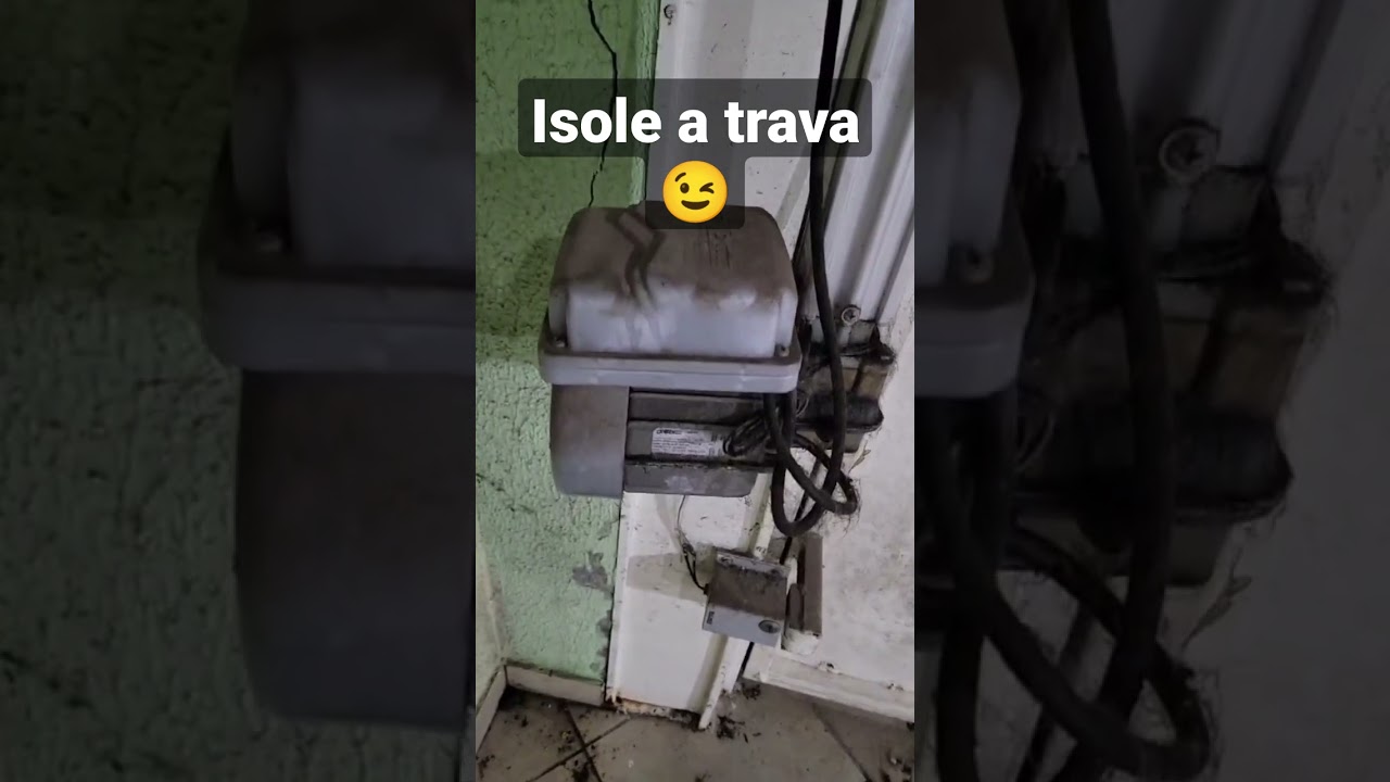 Port&atilde;o Autom&aacute;tico aciona mas, n&atilde;o abre
