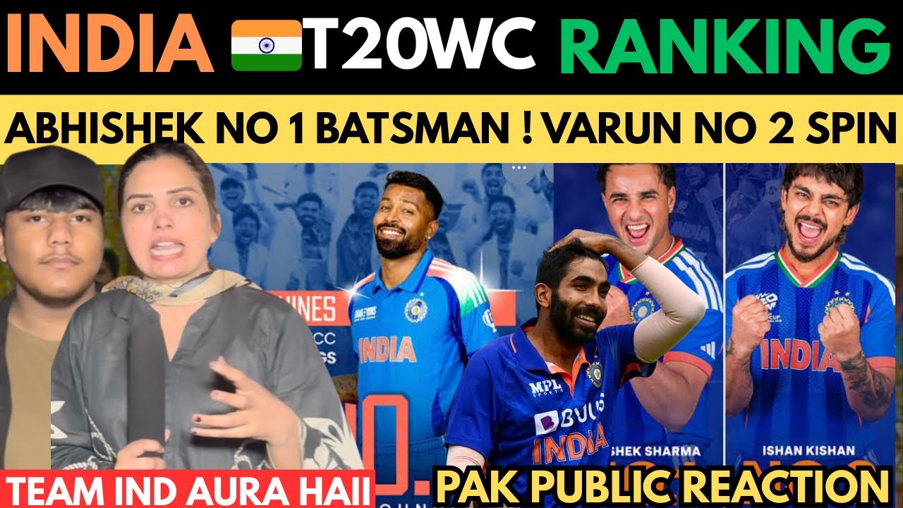 ABHISHEK SHARMA World No 1 T20 Batsman ! ICC T20 WC Ranking 2026! Ishan no 2 BUMRAH no 1 bowler ! 