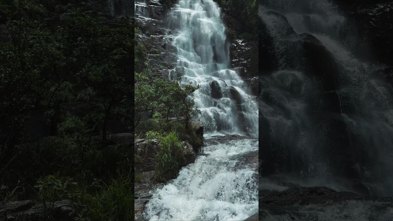 Meghalaya 🥰🤌🇮🇳📍Tyrshi Falls, Jowai#waterfall #meghalaya #jowai