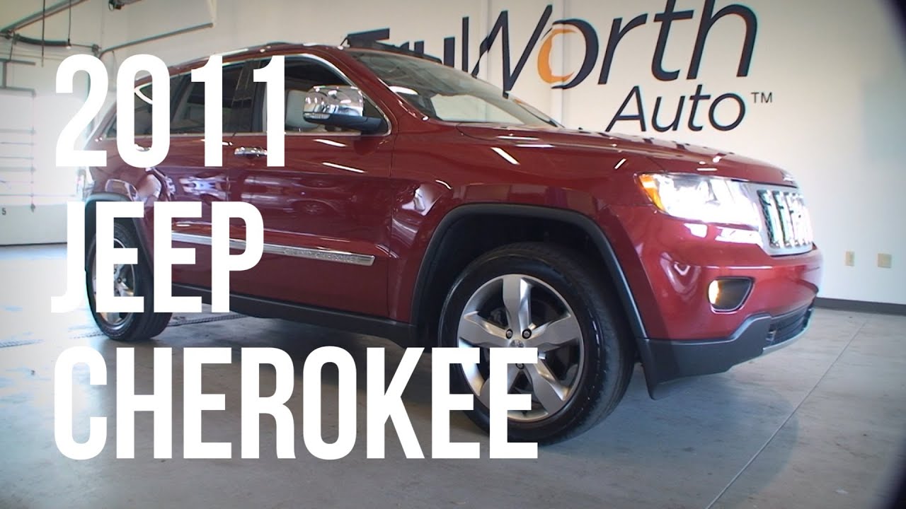 2011 Jeep Grand Cherokee Overland - Panoramic Moonroof - Backup Camera - TruWorth Auto