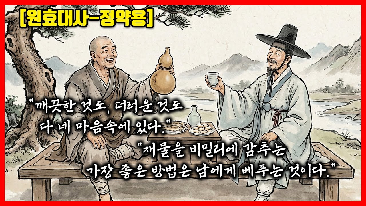 [원효대사, 정약용] 60 이후, 마음은 원효처럼 비우고 머리는 정약용처럼 채워라