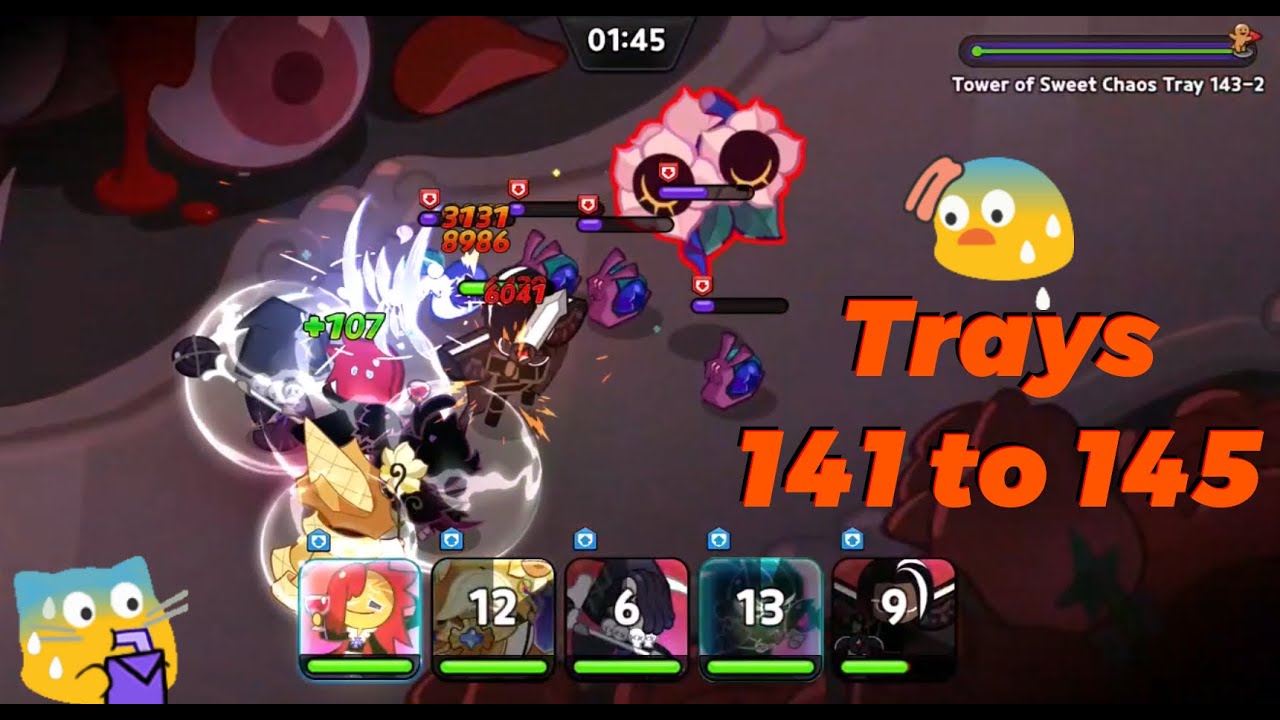 Cookie Run Kingdom - Tower Season 2 (Trays 141 to 145)