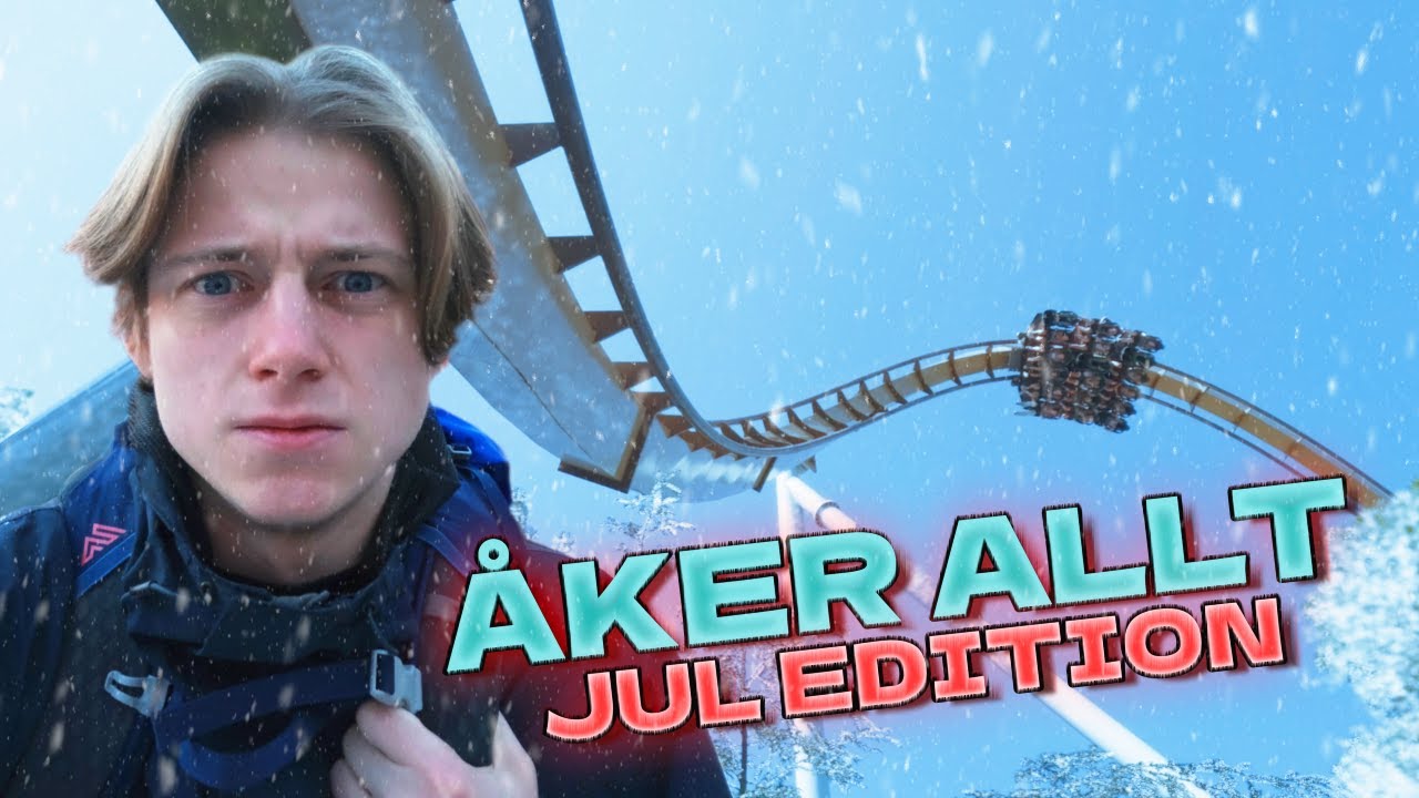 Jag försökte åka ALLT på Liseberg (Jul Edition)