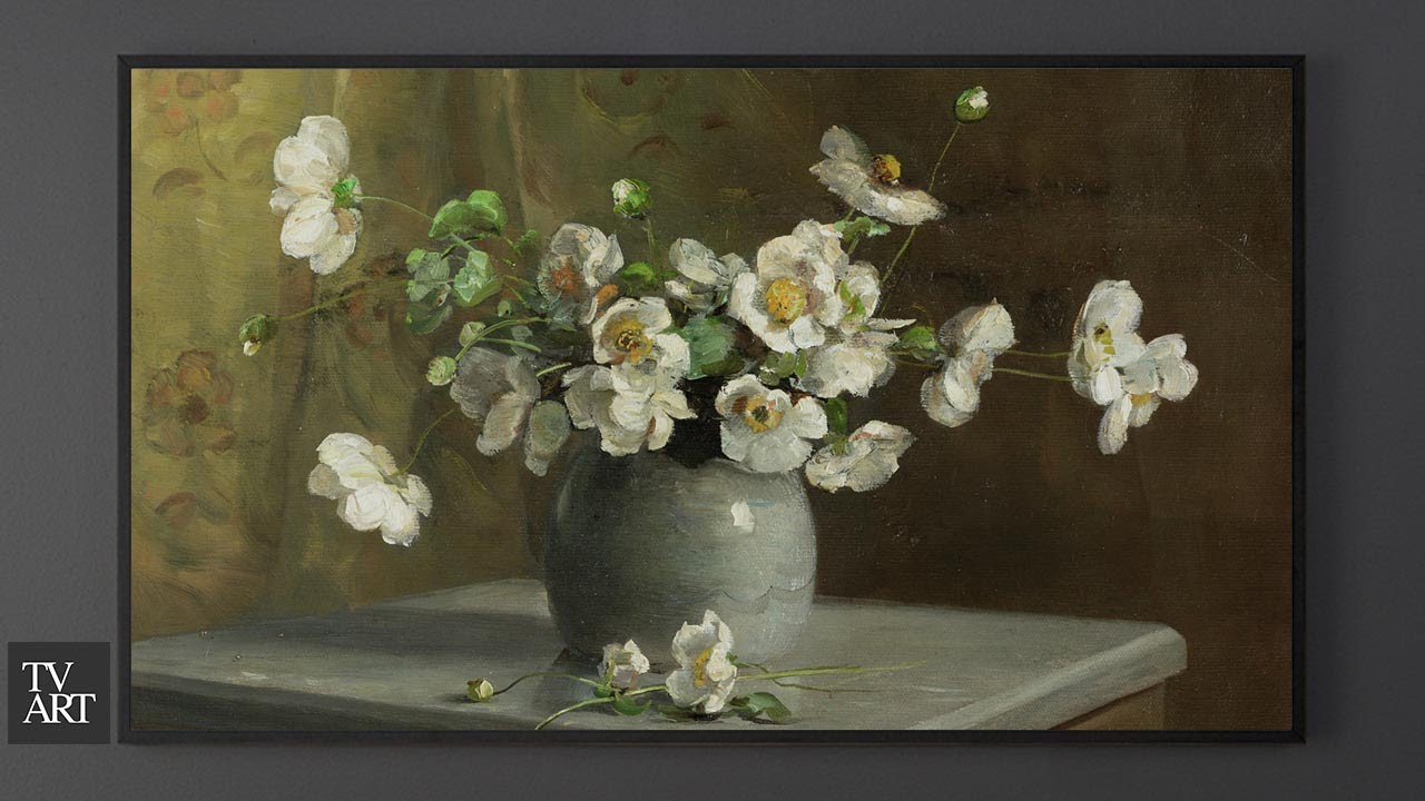 TV Art Slideshow | Still Life Vintage Art | 2-Hour Screensaver