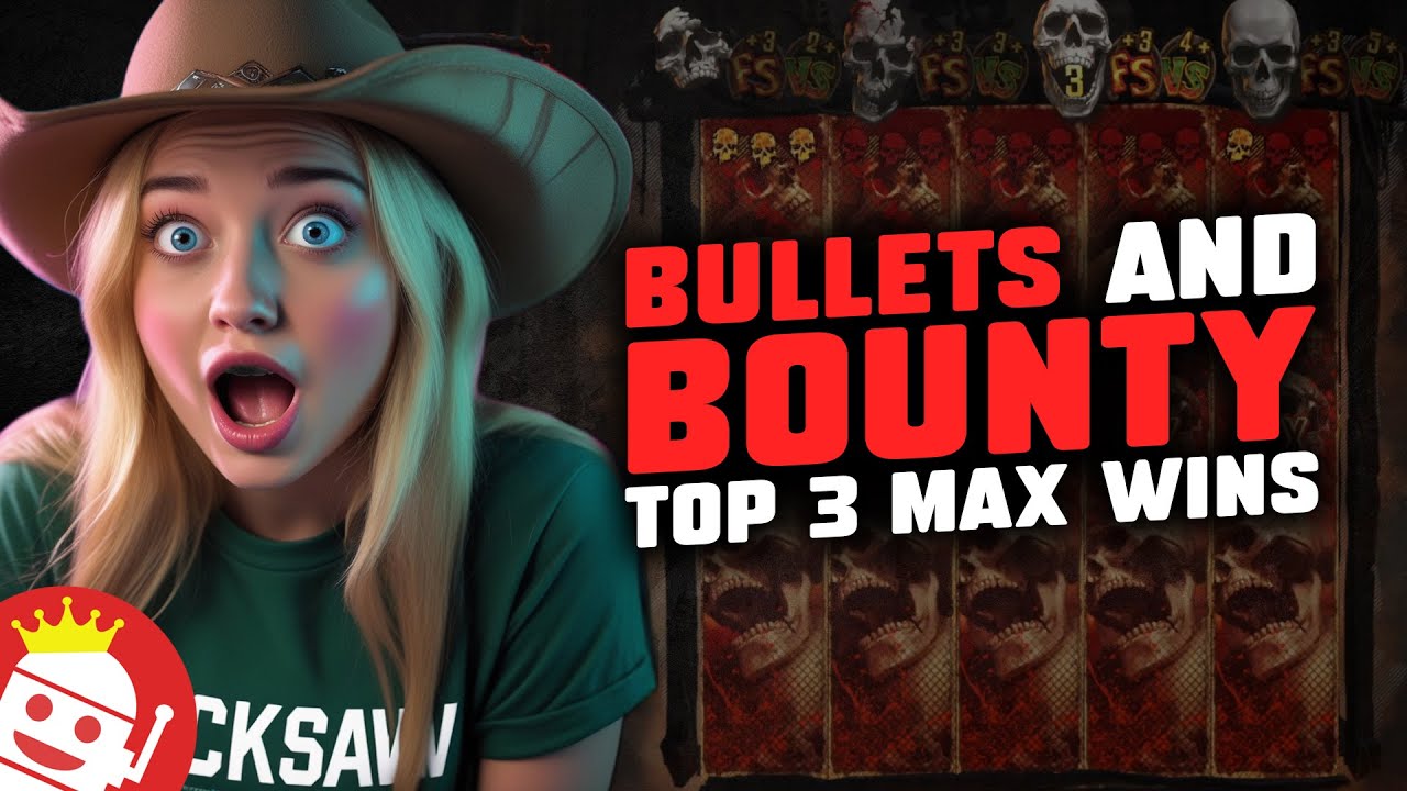 BULLETS AND BOUNTY 🔥 (HACKSAW GAMING) TOP 3 MAX WINS!