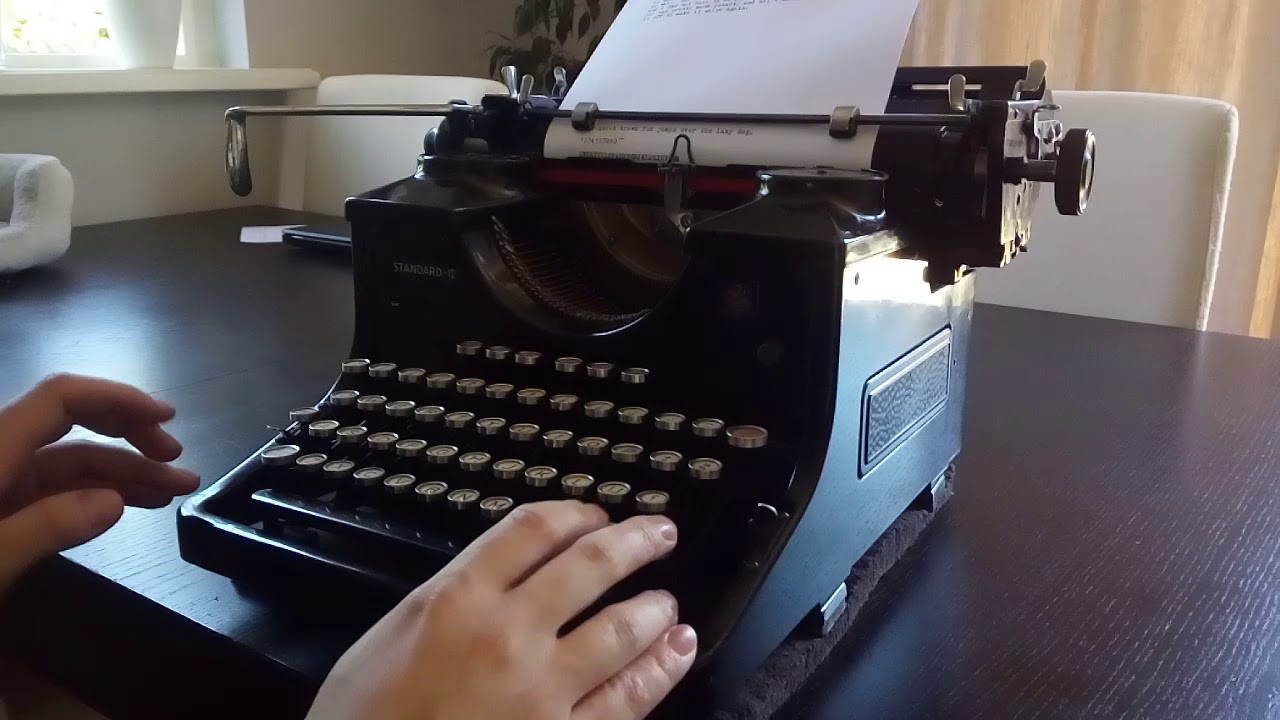 Triumph Standard 12 typewriter 1939