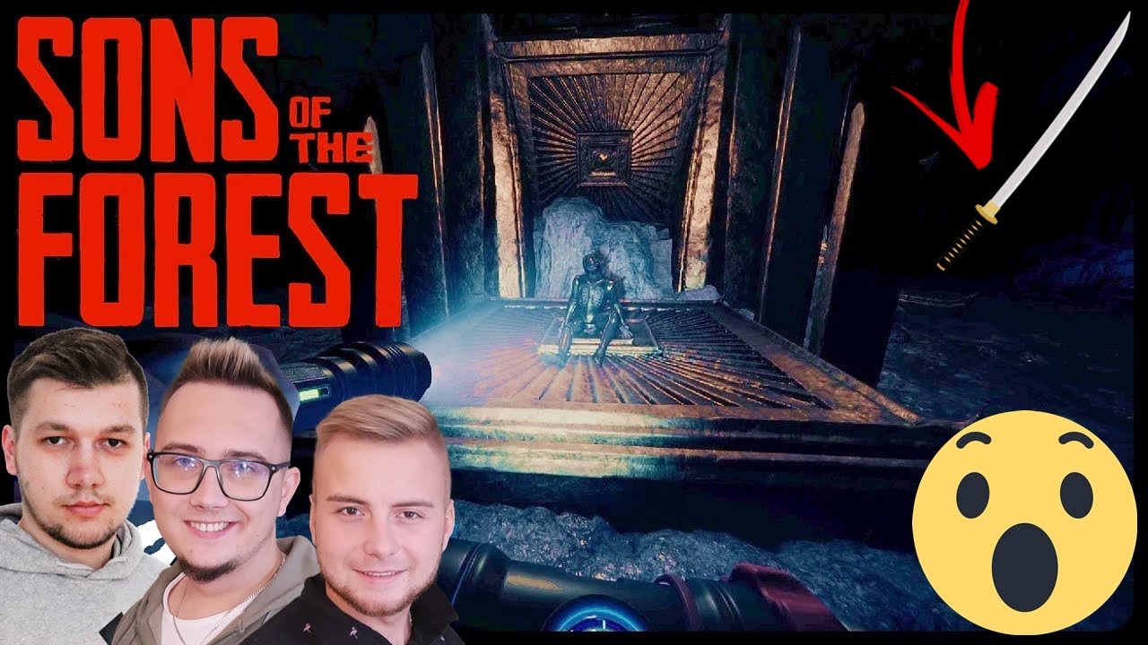 Mamy Katanę!😍 Nowe Jaskinie?😱Gdzie My Jesteśmy?🤔SONS OF THE FOREST😂 #22🤠MafiaSolecTeam🚜