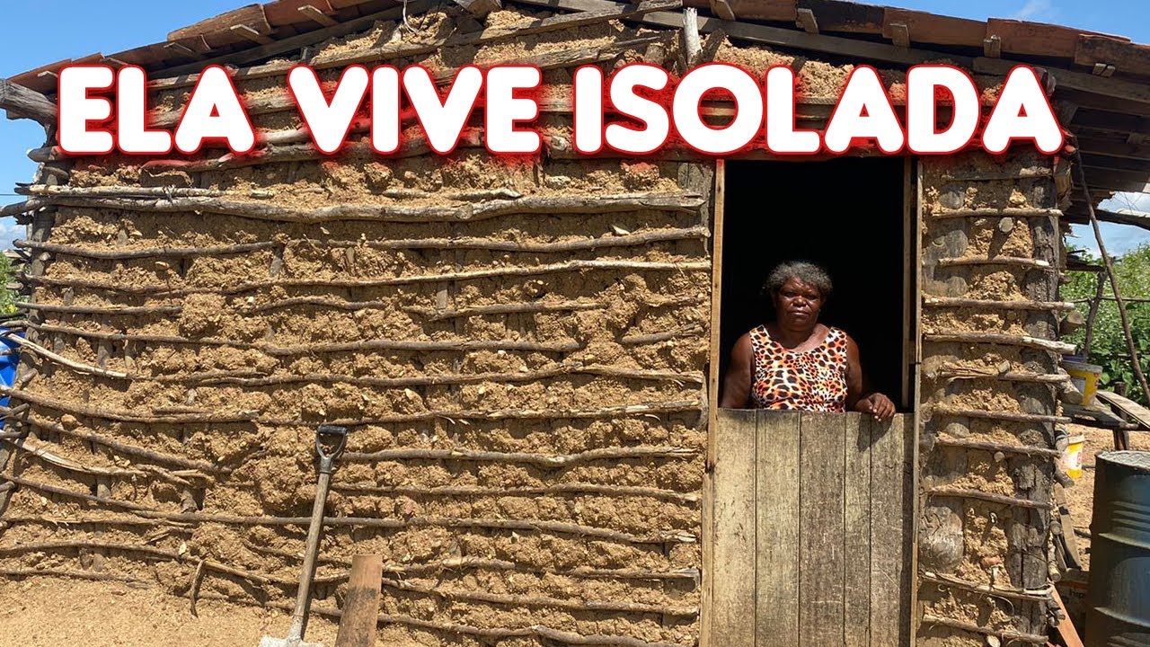 ESSA MULHER VIVE TOTALMENTE ABANDONADA, SOZINHA E LONGE DE TUDO