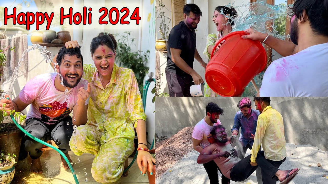 Bhabhi Ke Sath Pehli Holi😍 | Vinay Thakur Vlogs
