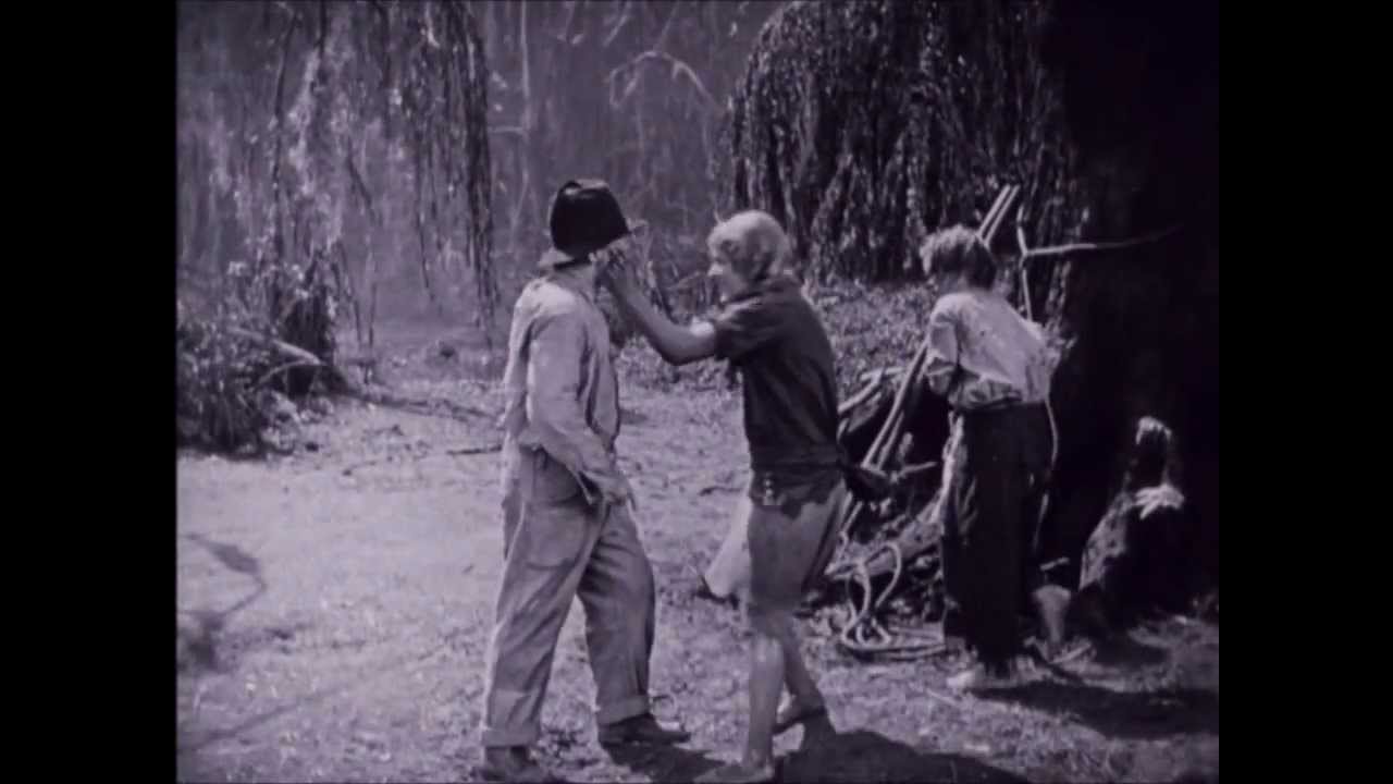 Sparrows.  1926.  Quicksand scene.