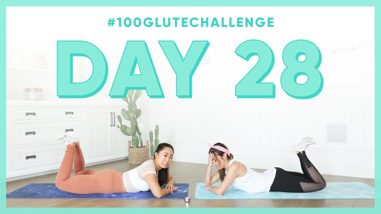 Day 28: Double Hammy Curls! | 100 Glute Challenge w/ Megan Nicole