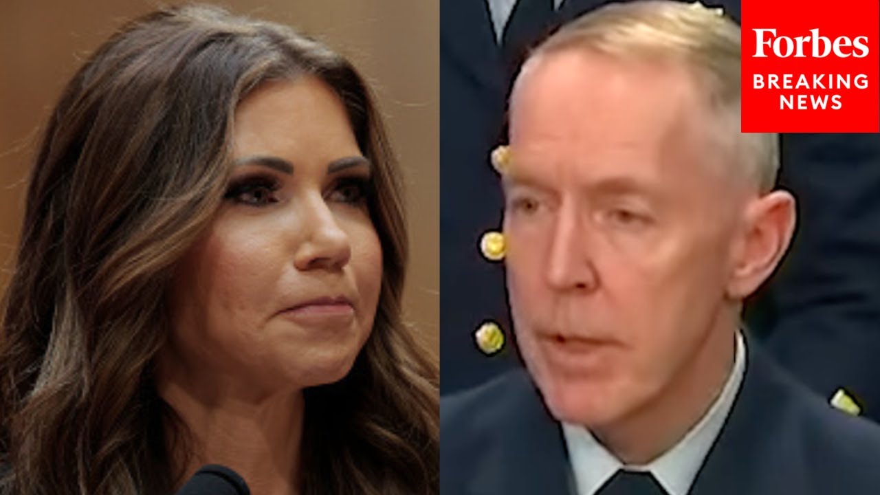 Admiral Asked Point Blank About $50 Million Jet For DHS Sec. Noem Added To Coast Guard Budget