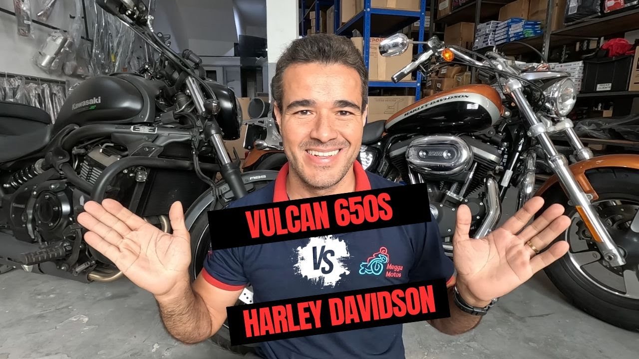 VULCAN 650 OU HARLEY DAVIDSON SPORTSTER XL 1200?