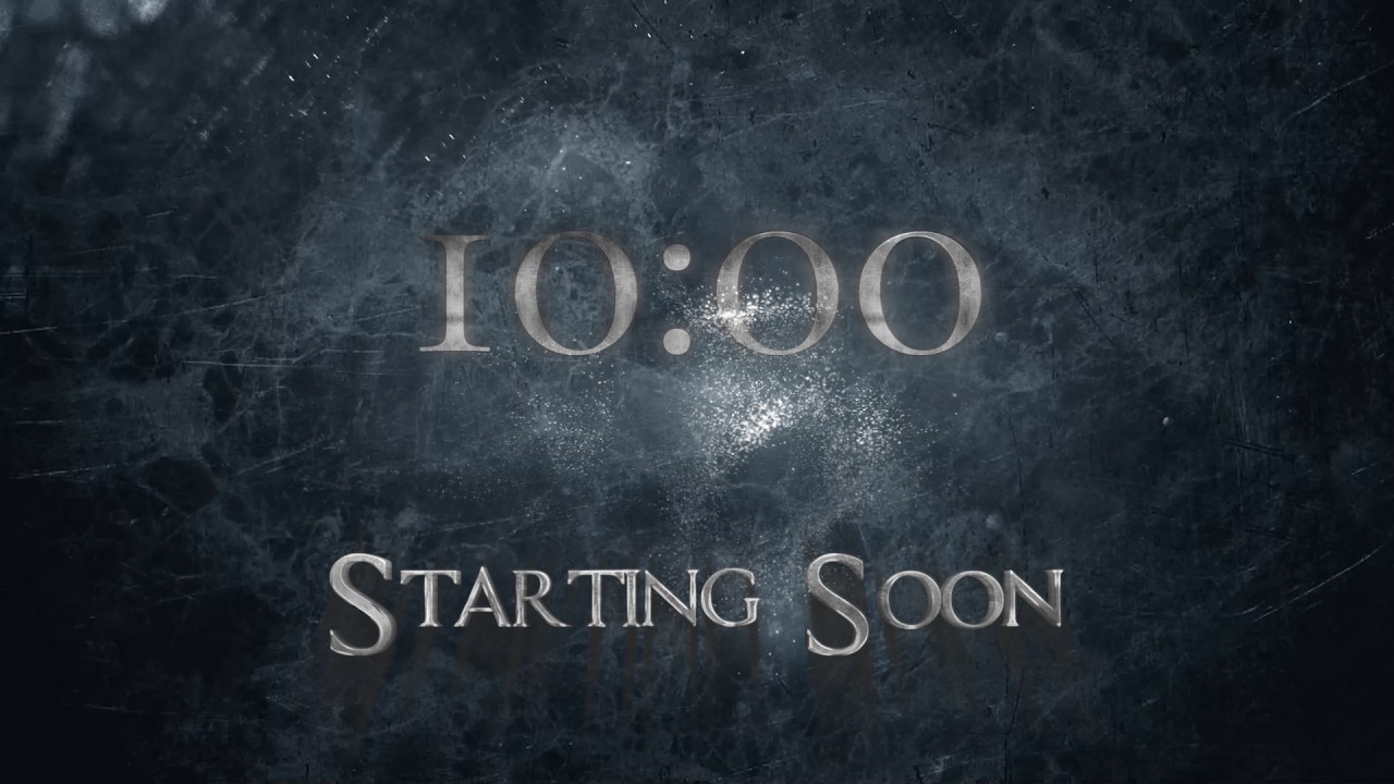 10 Minute Countdown Timer | Cinematic “Starting Soon” Stream Background (4K)