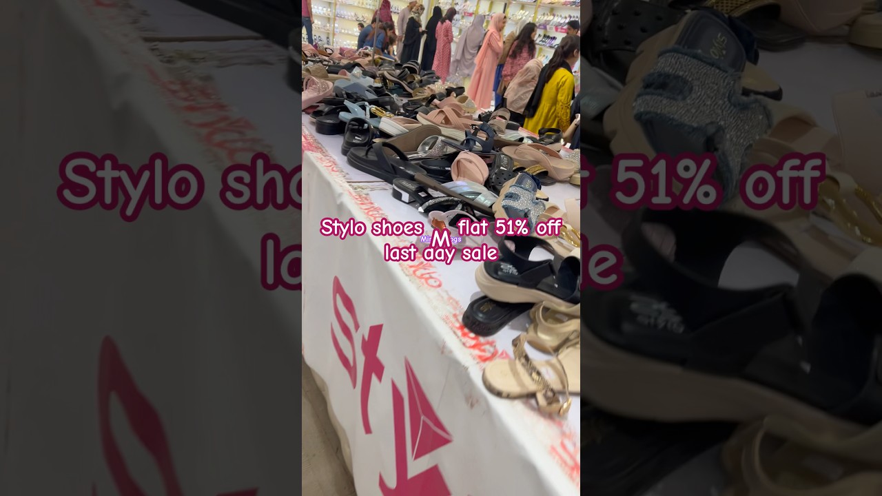 Stylo shoes 👞 flat 51% off sale🥳💕💕#shorts #youtubeshorts #viralshorts #miraalvlogs
