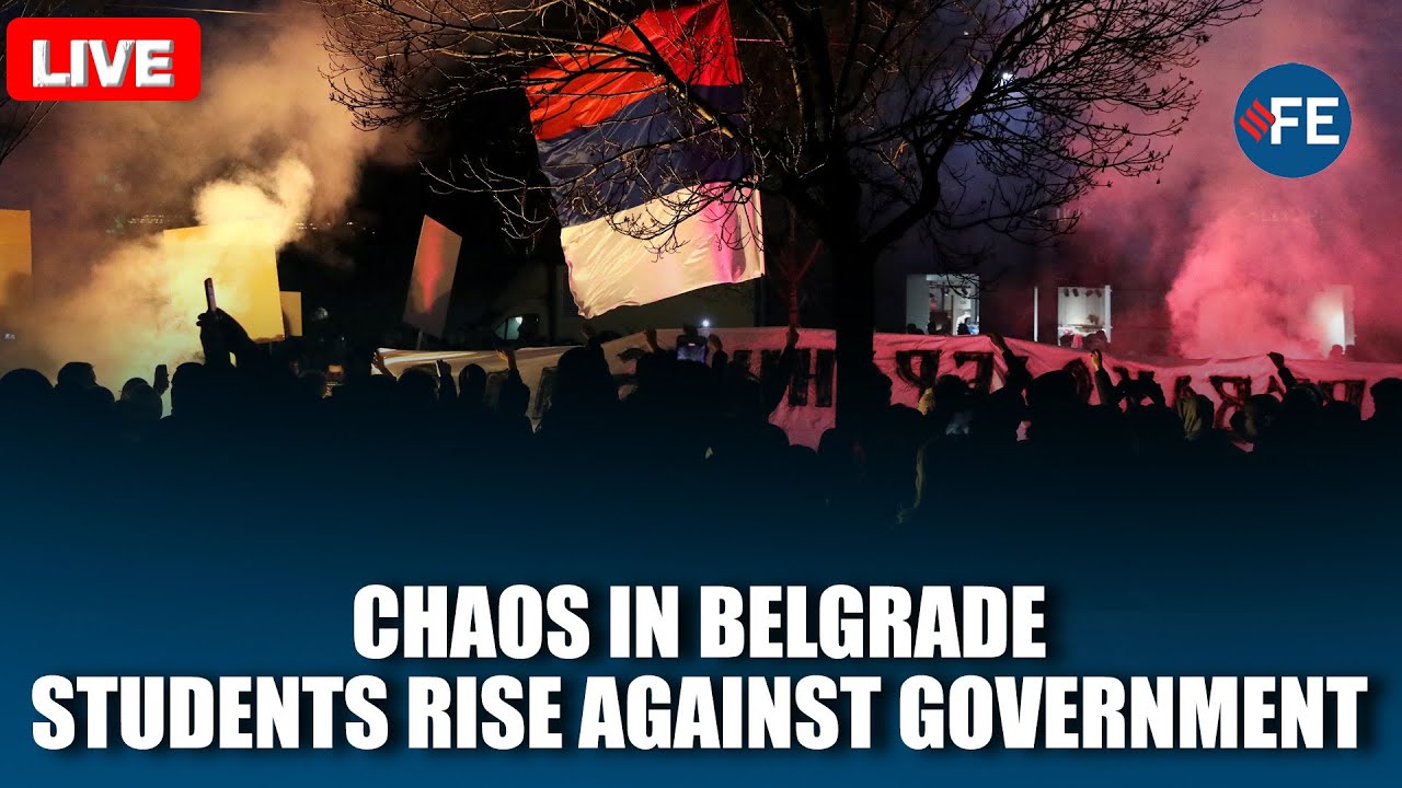 Serbia Protests LIVE: Chaos in Belgrade | Protesters Vow Not to Back Down | Serbia News