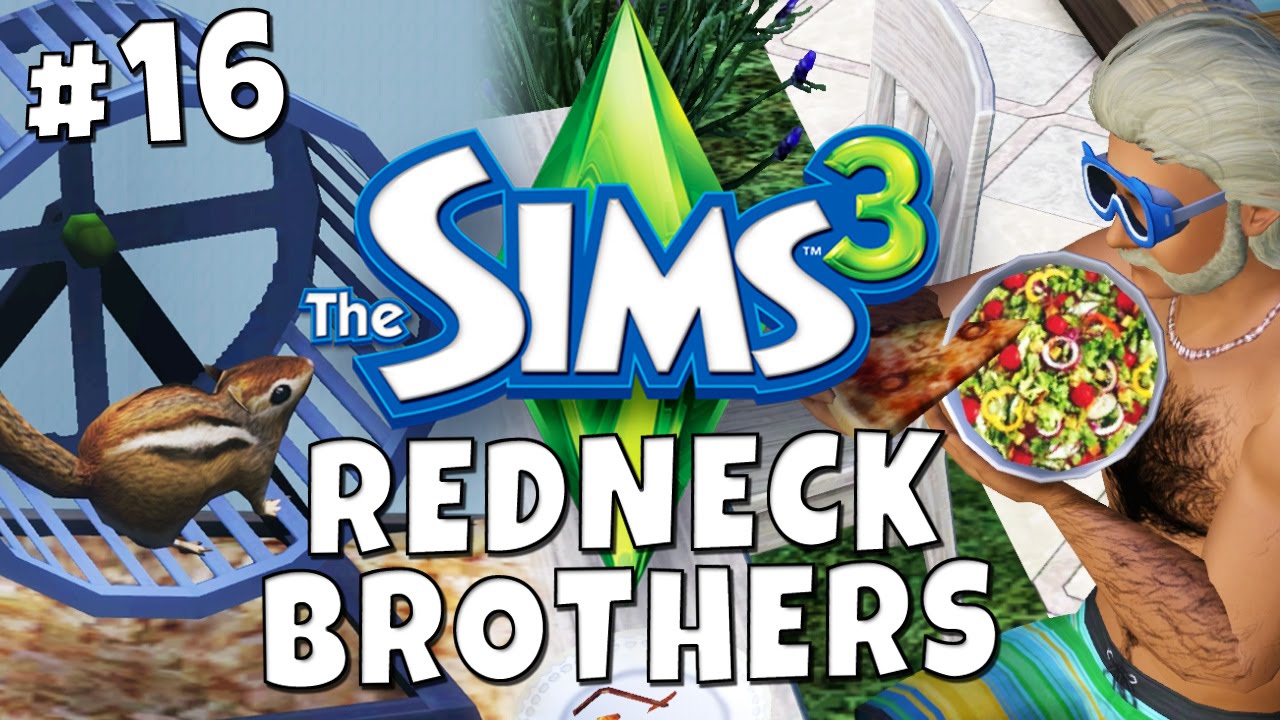 Sims 3 - Redneck Brothers #16 - Salad Addiction