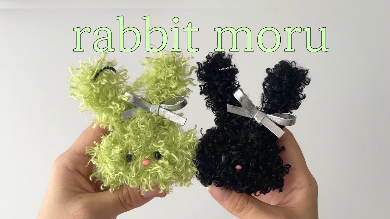 DIY. 깜찍한 토끼 얼굴 모루인형 만들기 초보자 튜토리얼 (pipe cleaner rabbit tutorial)