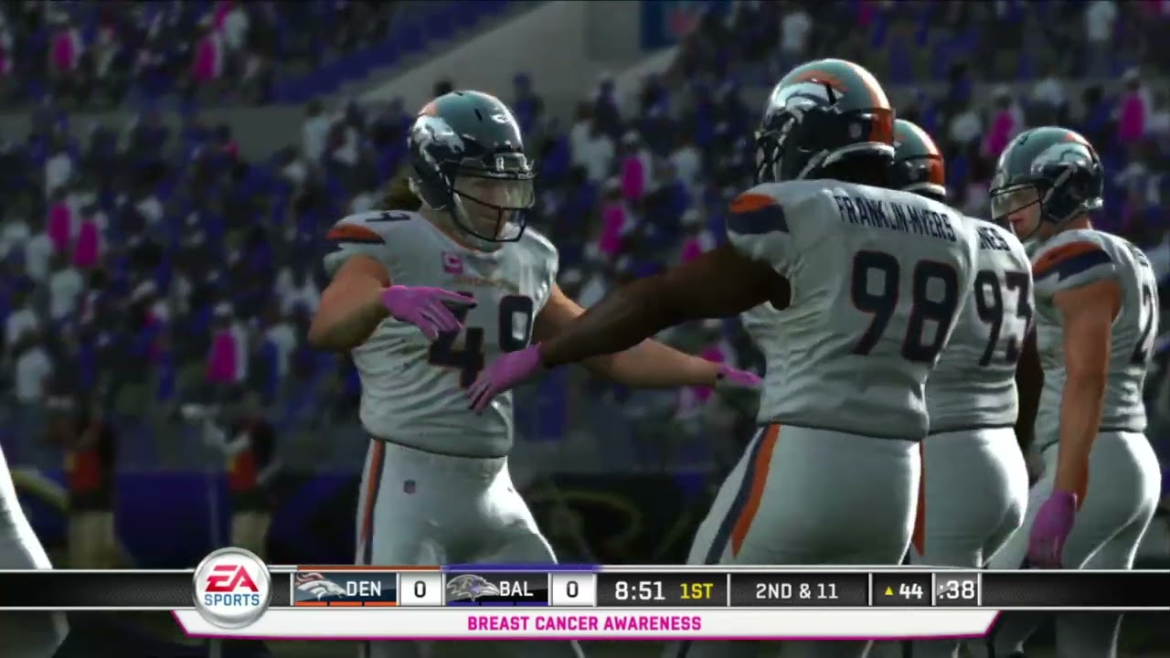 Reborn Sports Network Presentation -Madden 11 Mod yr 1. wk5  Ravens vs. Broncos (Part 1/6)