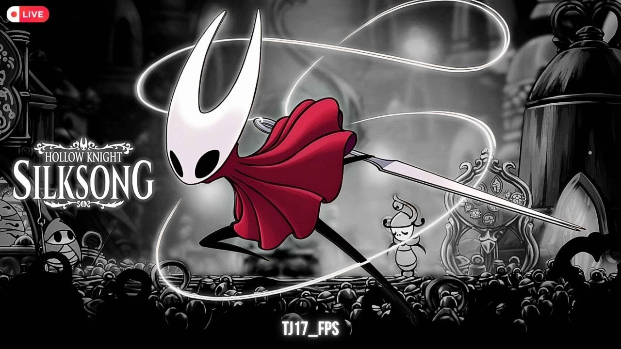 🔴 Live: Raging conchfly is so dead 😭 | Hollow Knight: Silksong LIVE – Day 9