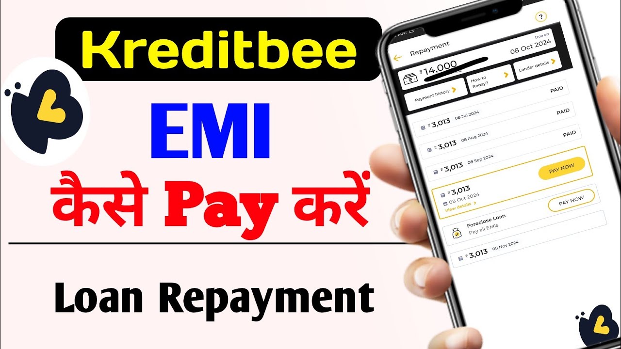 Kreditbee Loan EMI Kaise Bhare | Kreditbee loan repayment kaise kare