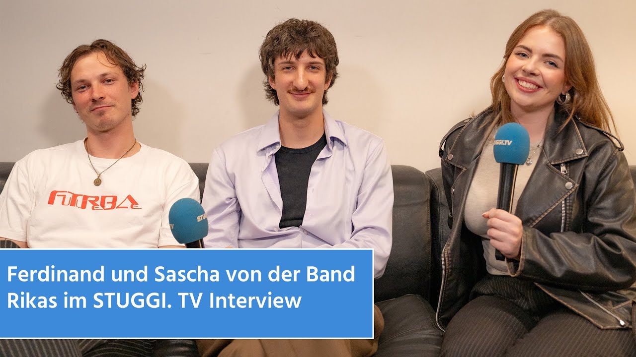 Ferdinand und Sascha von der Band Rikas im STUGGI. TV - Interview | STUGGI.TV