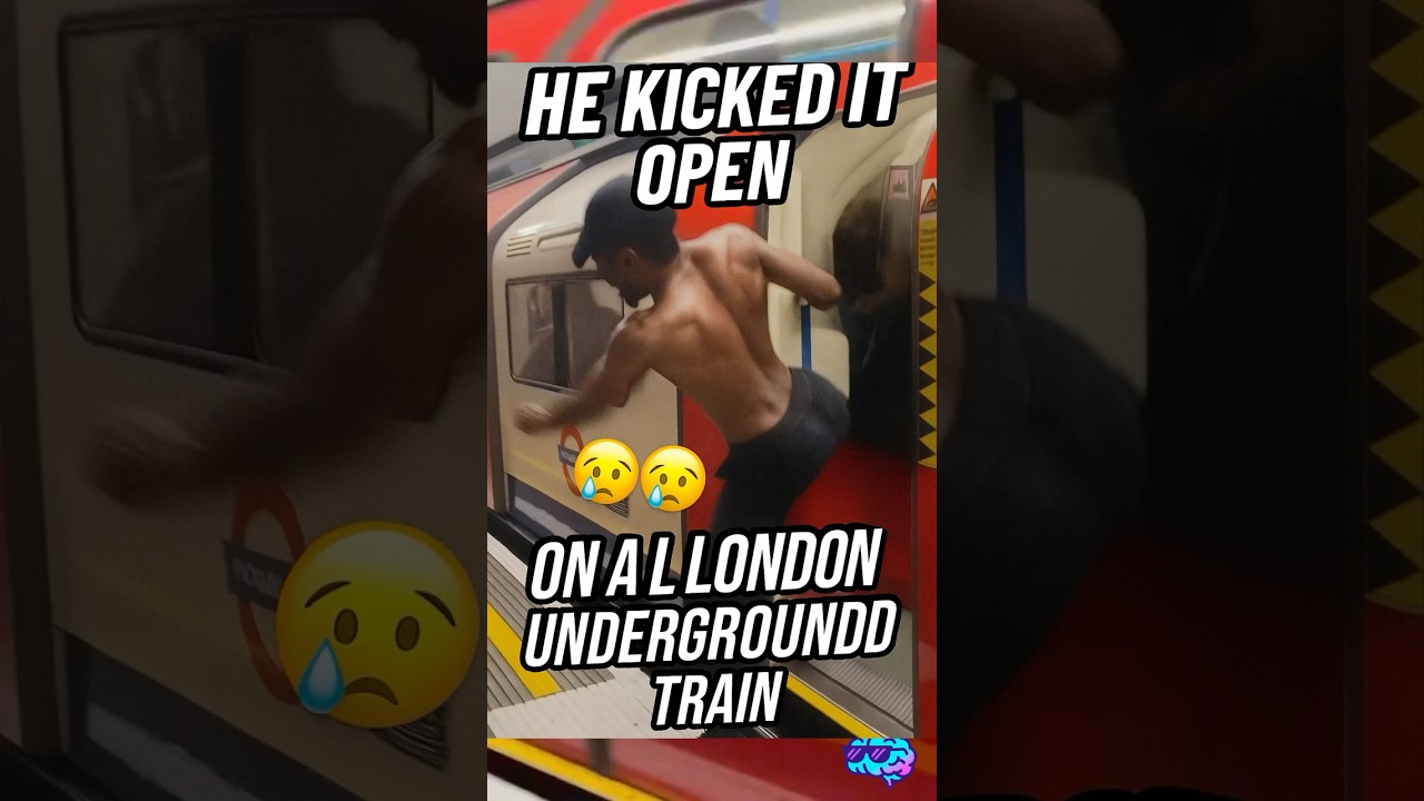 💥 🏃&zwj;♂️ 🎯 👟 Kicks Out London Underground Train 😳 | Stuck at Station Chaos