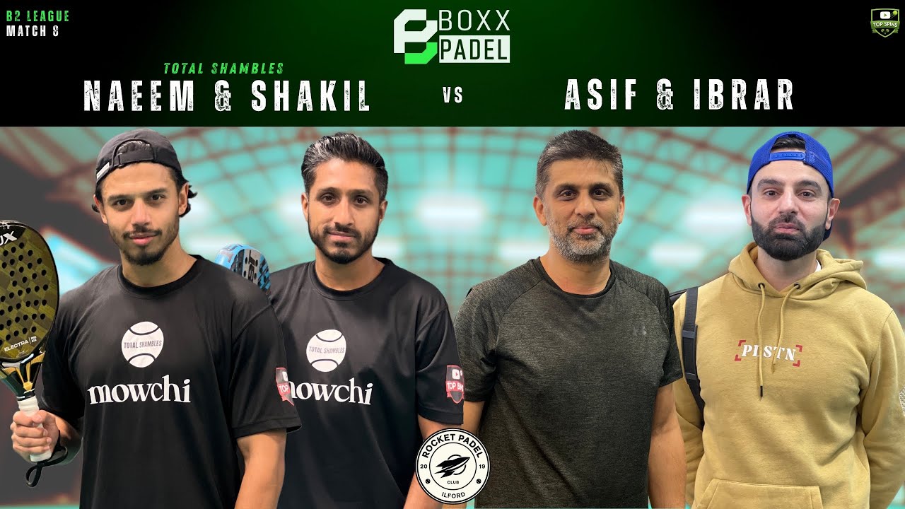 BOXX PADEL LEAGUE | Naeem/Shakil vs Asif/Ibrar | Highlights